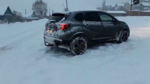 2 декабря 2023 г. Непроходимость Рено Каптур с системой ЕСП.