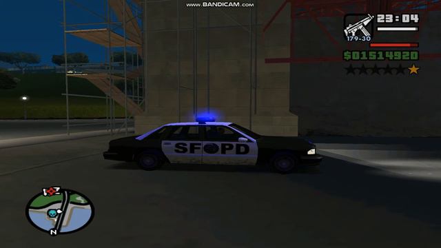 как включить только мигалки в гта са смотреть онлайн