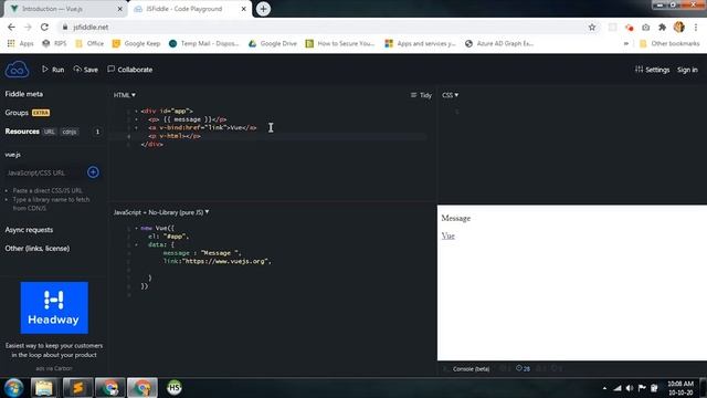 Data Binding in Vue JS (தமிழில்) | Vue JS For Beginners in Tamil