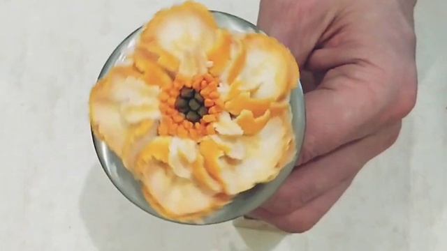 Кремовая флористика. Пион древовидный из крема (фасолевая паста).
