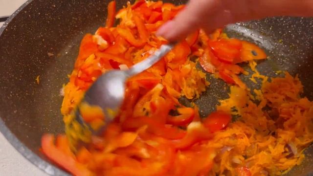 Гречка с овощами простой рецепт! смотреть онлайн