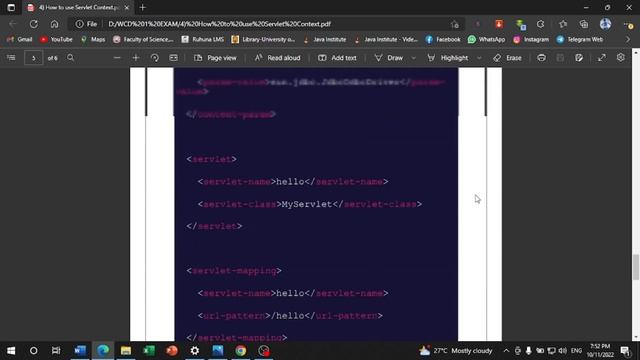 (4) How to use Servlet Context. смотреть онлайн