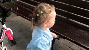 Влог Ярославе купили велосипед первая поездка едем на фонтаны