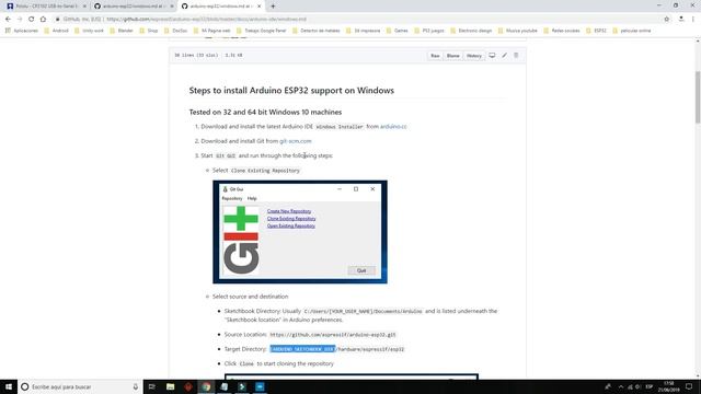 Установка ESP32 на ардуино IDE