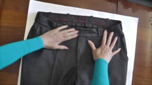 Как заменить, вшить молнию на брюках