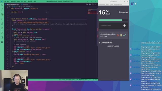 Adding TypeScript to NextJS & Typing React смотреть онлайн