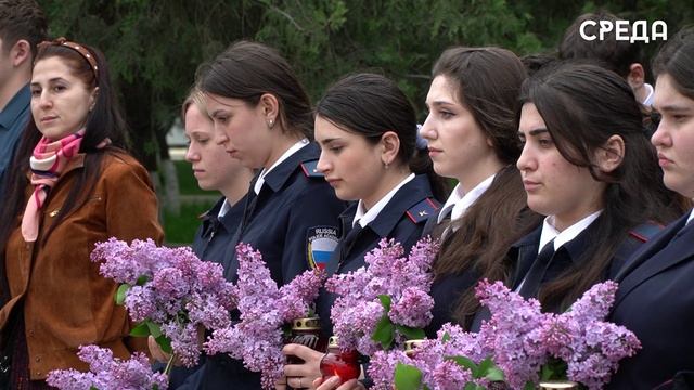Каспийск принял участие в акции «Вахта Памяти»