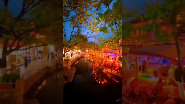 Китай, старый город Лицзян смотреть онлайн