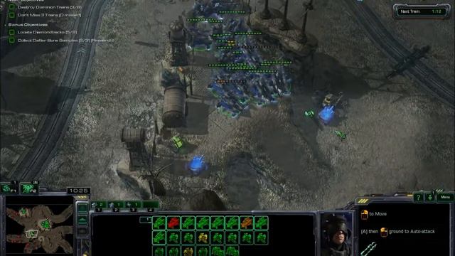 Starcraft 2 campaign Ep. 9- the great train tower defence смотреть онлайн