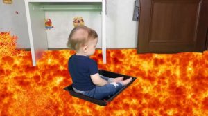 Экстремальный пол это лава игра для детей