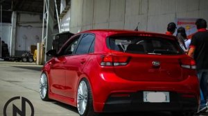 Kdm stance Kia rio hatchback