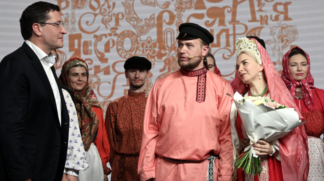 Свадьба в местных традициях: на ВДНХ прошел день Нижегородской области