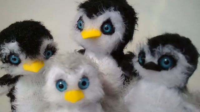 Пингвины. Коллекция 1. Авторские игрушки смотреть онлайн