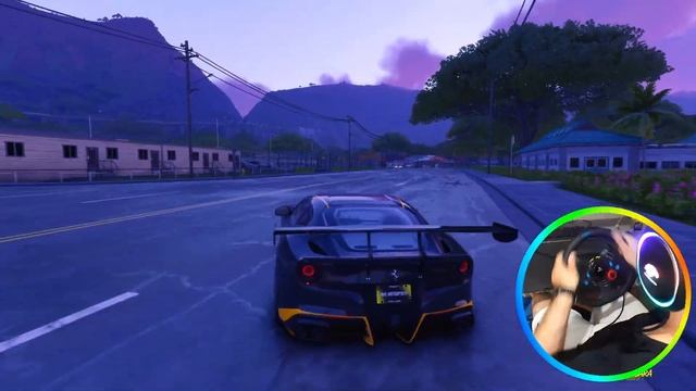 THIS IS THE VERY BEAUTIFUL AND POWERFUL FERRARI BERLINETTA AT THE CREW MOTORFEST смотреть онлайн