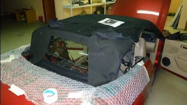 Перетяжка крыши кабриолета смотреть онлайн