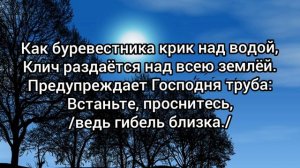 Темное небо, багровый закат