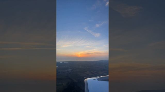 Fiumicino airport Time - Lapse in flight…