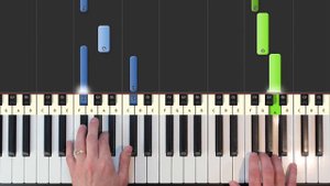 Tchaikovsky - Swan Lake Theme - Piano Tutorial Easy - How To Play (Synthesia)