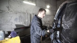 Suzuki Grand Vitara - Как выправить заднее крыло?