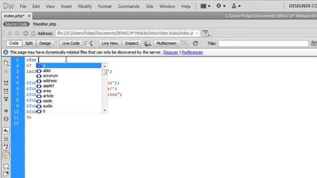 Vídeo Aula - Fazendo upload pelo FCKeditor смотреть онлайн