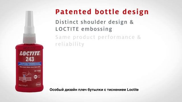 LOCTITE 243 универсальный резьбовой фиксатор средней прочности смотреть онлайн