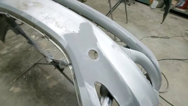 Hyundai sonata Бампер Ремонт в Ноябрьске Мастер из Ноокат смотреть онлайн