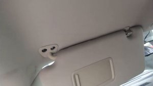 How to Remove Nissan Tiida Versa Sun Visor