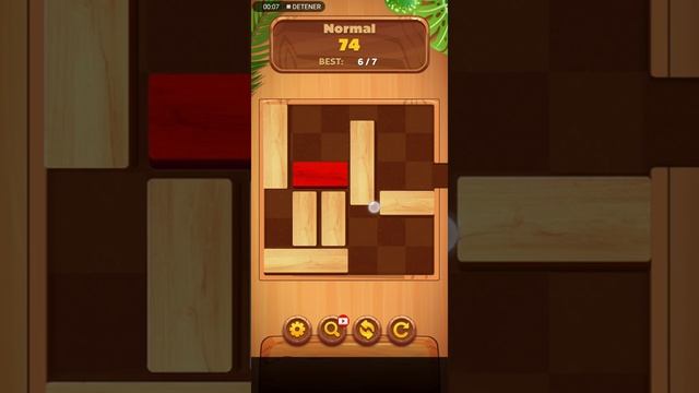 Unblock: Sliding Block Puzzle Normal Level 74 ⭐⭐⭐