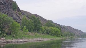 Скальная гряда около Юрги. Сплав по р. Томь