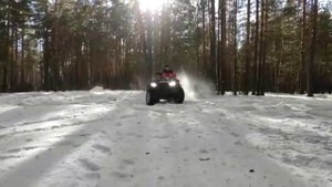 Прокат на квадроцикле с небольшим нюансом. Все живы.