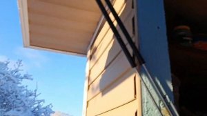 Подъемные ворота на простых газовых упорах