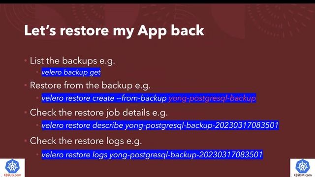 Velero Backup - 1 minute Enable Container Backups on GKE by Yongkang | Kubernetes Backup смотреть онлайн