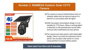 Best Solar CCTV Camera With 4G SIM Card Slot In 2024