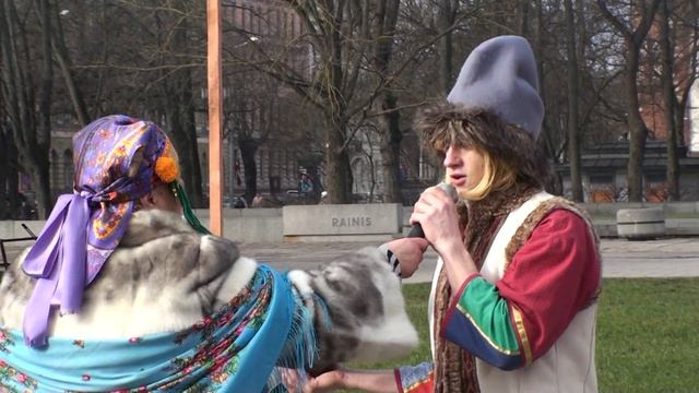 Масленица в Риге 2020 на Эспланаде 29 февраля Riga смотреть онлайн