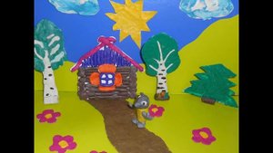 Пластилиновая мультипликация  Сказка  "Теремок"