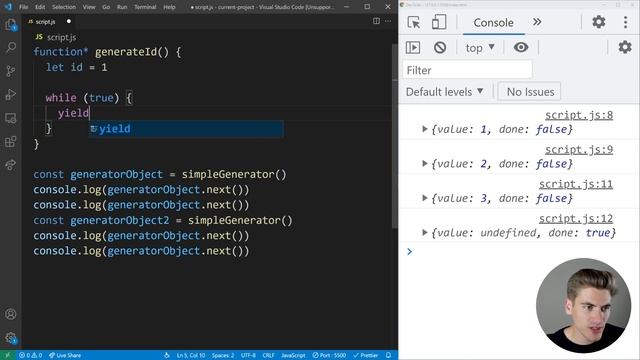 Learn JavaScript Generators In 12 Minutes