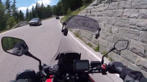 Honda NC 750 X  в горах (Grossglockner)