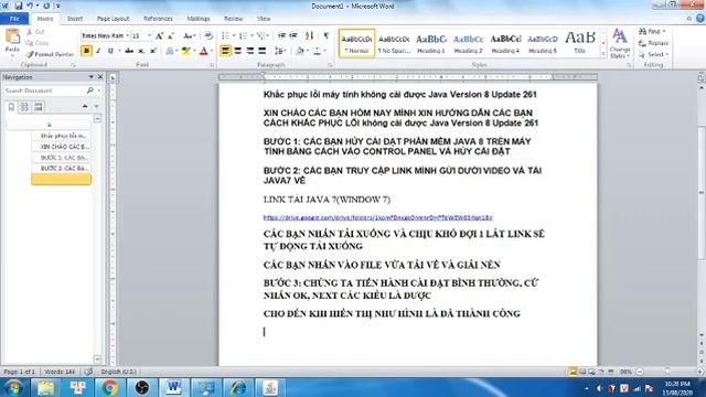Cách khắc phục lỗi Java 8 cho window 7 mới nhất năm 2020 đảm bảo thành công 100%( link tải bên dưới смотреть онлайн