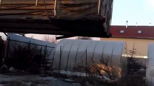 Разгрузка бани 7 метров. СНТ Разлив.Баня из Пестово.