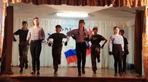 Танец граница на 23 февраля