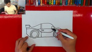 Гоночная МАШИНА для мальчиков рисуем с Павликом