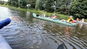 Kayaking at Вилейка