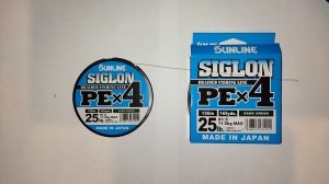 Плетёнка SUNLINE SIGLONE X4 #1,5. Какие реальные диаметр и разрывная нагрузка?