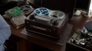 Тестирование катушечного магнитофона Чайка.Сборка.1.