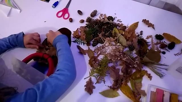 Осенняя поделка в садик ?? СОВА - DIY смотреть онлайн