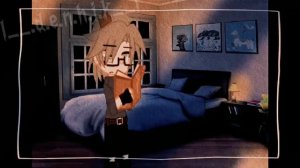 {~он идёт домой, она идёт на крышу~}