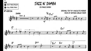 Só Danço Samba ( jazz ''n'' samba) Sax Tenor Bb solo e Playalong 3:10