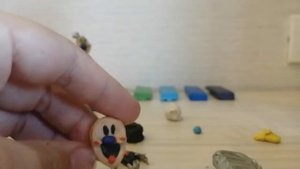 Как слепить МИНИ РОДА и БОРИСА из пластилина