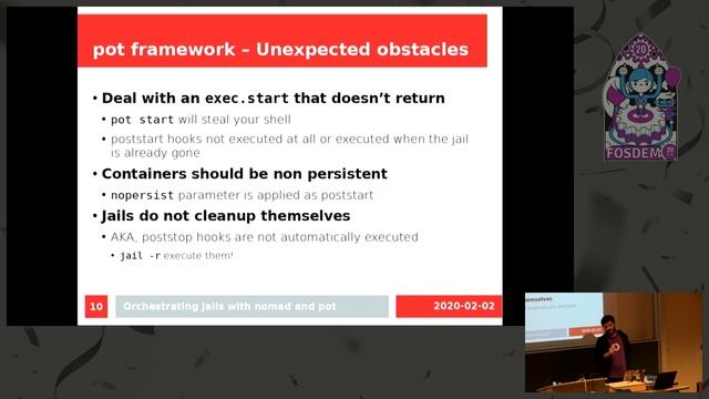 Orchestrating jails with nomad and pot A container-based cloud computing platform for FreeBSD смотреть онлайн