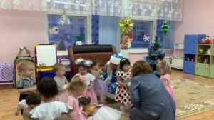 Снегурочка в гостях у малышей Первая младшая группа № 1